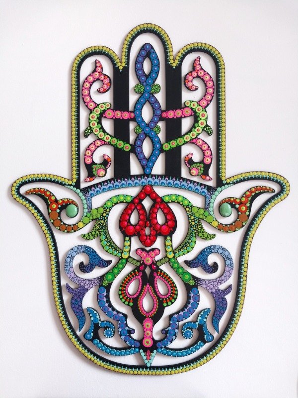 Producto - Mano de Fátima Rainbow