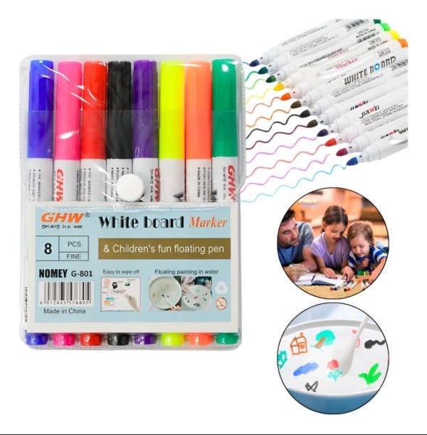 Producto - Marcadores x8 white Board