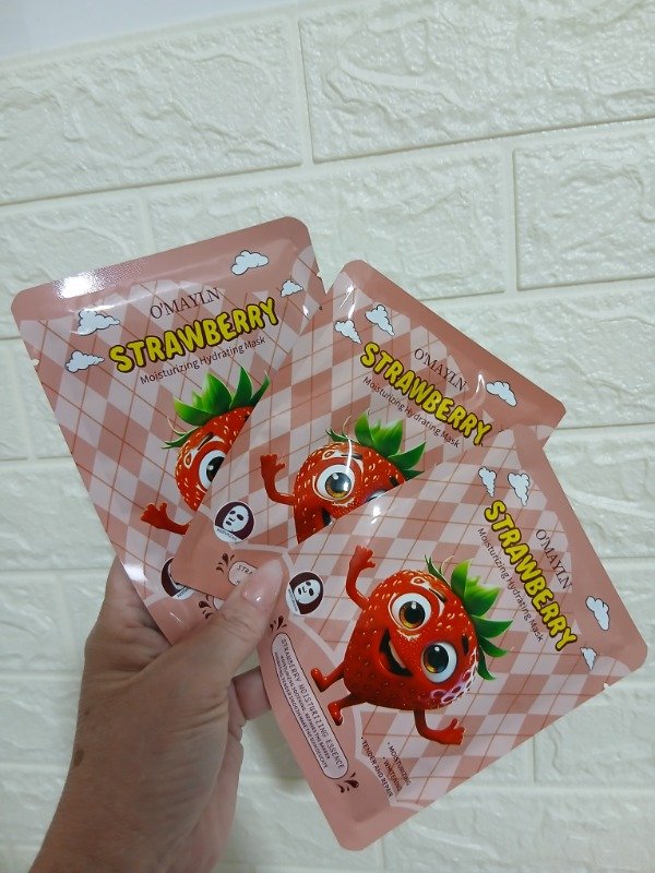 Producto - Mascarilla Facial Hidratante de Frutilla O'Mayln Strawberry