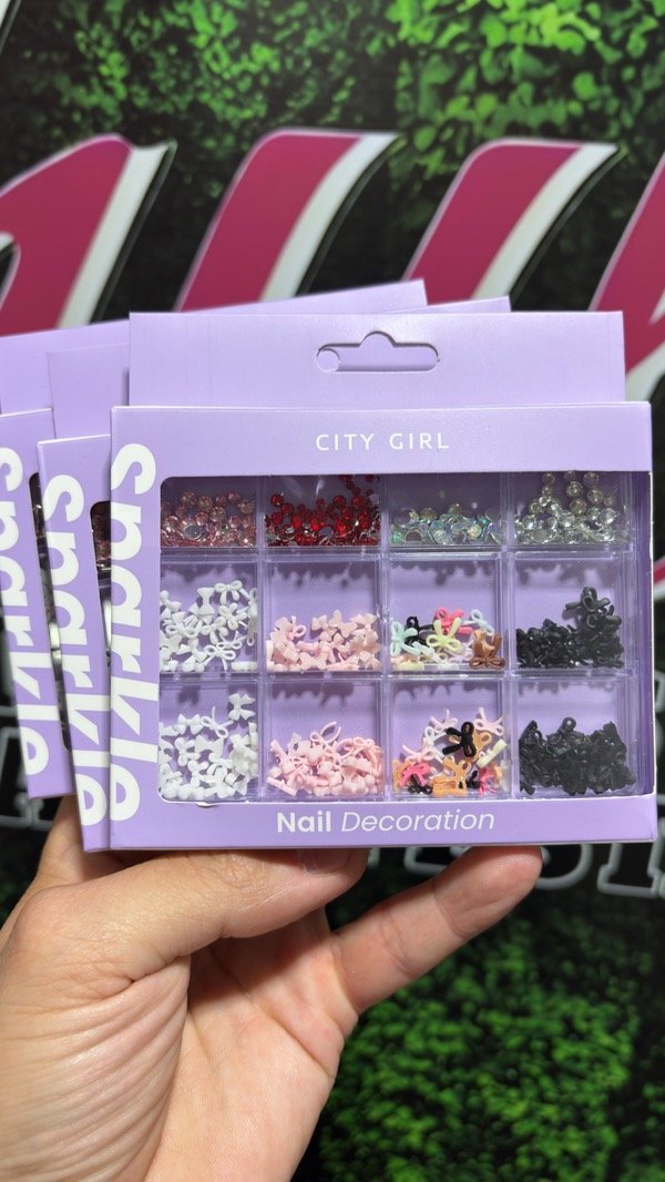 Producto - Decoración moños y strass CITY GIRL