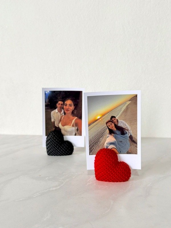 Producto - Portafoto corazón + foto