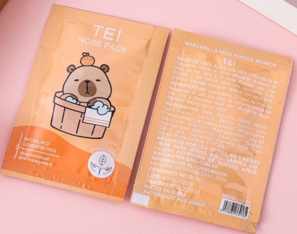 Producto - Mascarilla p/puntos negros Capibara DNB 1/26