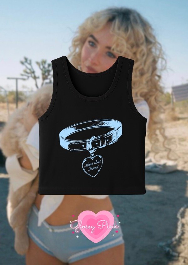Producto - Tank Top Mans Best Friend collar - DTF