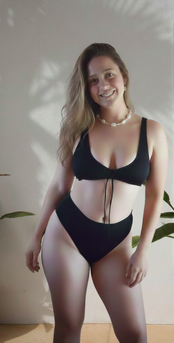 Bikini Audrey negra