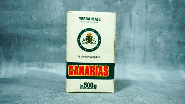 Producto - YERBA CANARIAS TE VERDE 500 GR (PAQ COLOR CREMA)