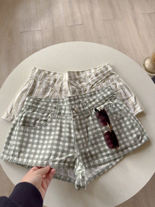 Producto - Short tiro bajo Juana Rayas - 2