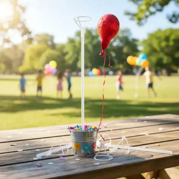 Producto - Palito porta globo reforzado transparente 40cm