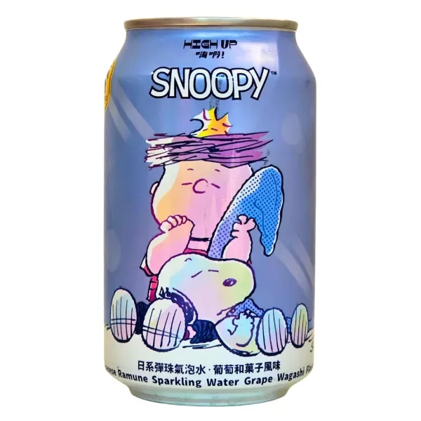 Producto - Gaseosa Snoopy III Grape Wagashi Flavour 330ml