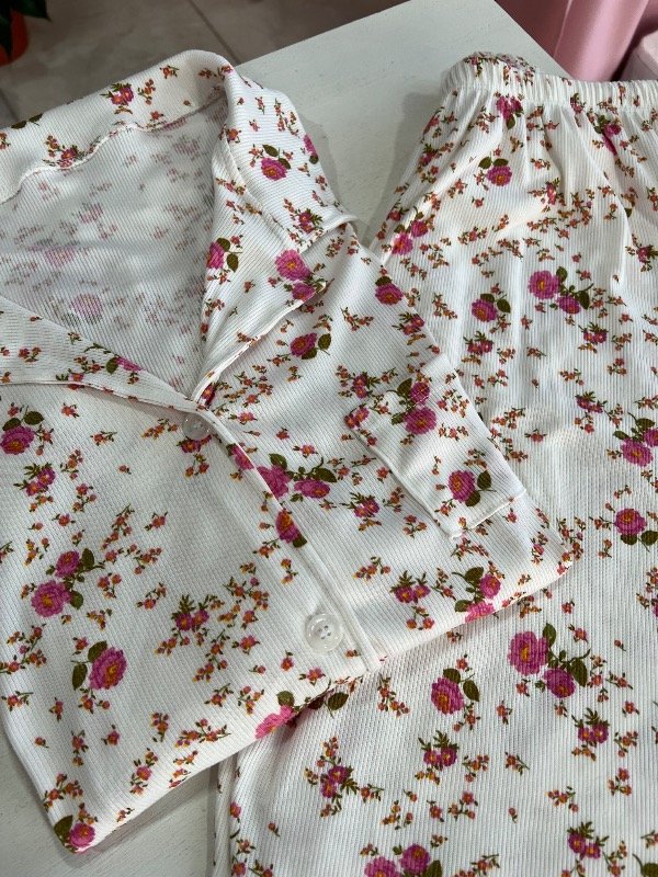 Producto - Pijama camisero morley flores - 3
