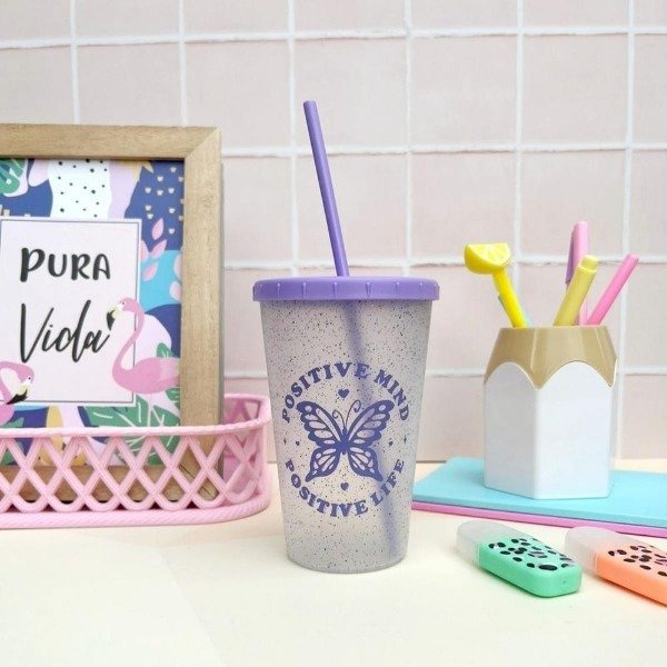 Producto - VASO NOA GLITTER CON SORBETE