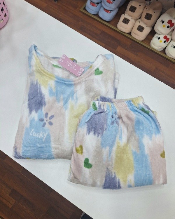 Producto - Pijama polar soft acuarela