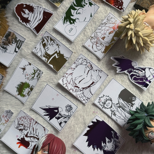 Producto - Boku No Hero // Stickers foil