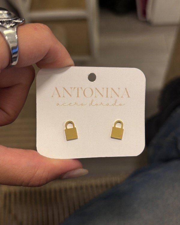 Producto - AROS PADLOCK GOLD (Par)