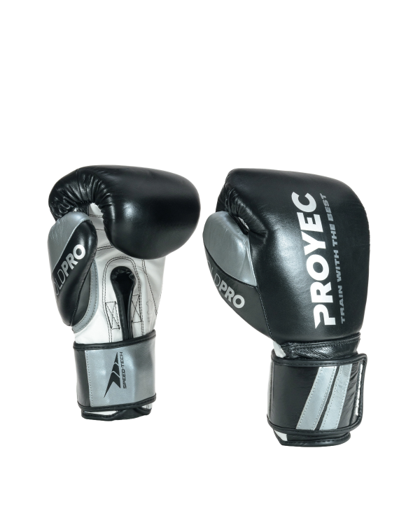 Producto - Guantes Box Gold Pro Plateado - Proyec