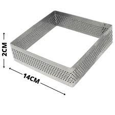 Producto - ARO PERFORADO CUADRADO ALTO 2 CM.X 14 CM