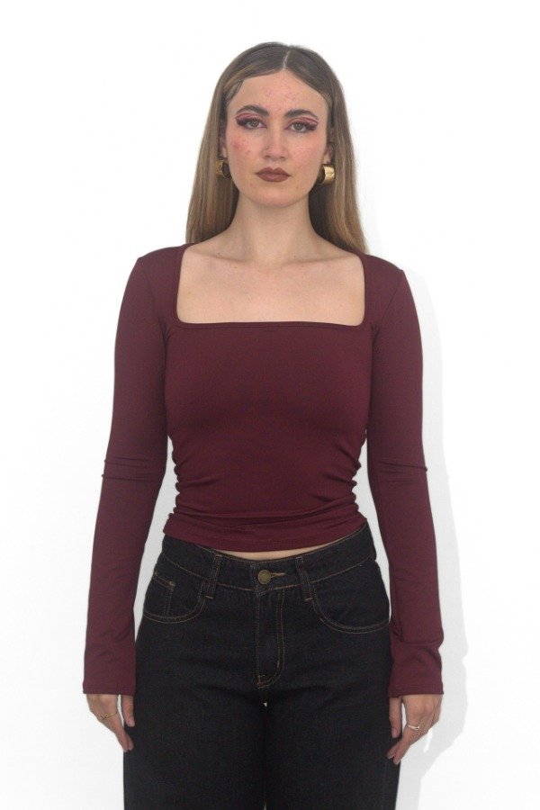 Producto - Manga Larga Dalila Bordó