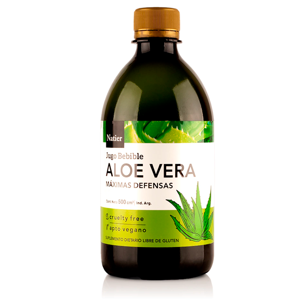 Producto - ALOE VERA JUGO NATURAL MÁXIMA DEFENSAS X 500 cm3 - NATIER