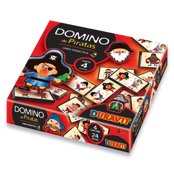 Producto - DOMINÓ PIRATAS CAJA COD 034