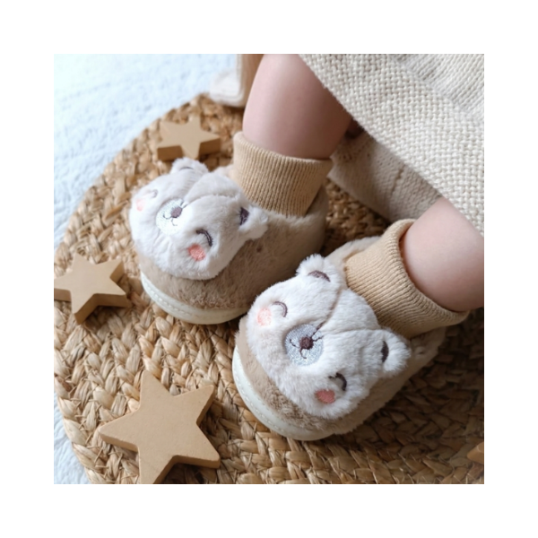 Producto - botitas OSITO simil piel beige