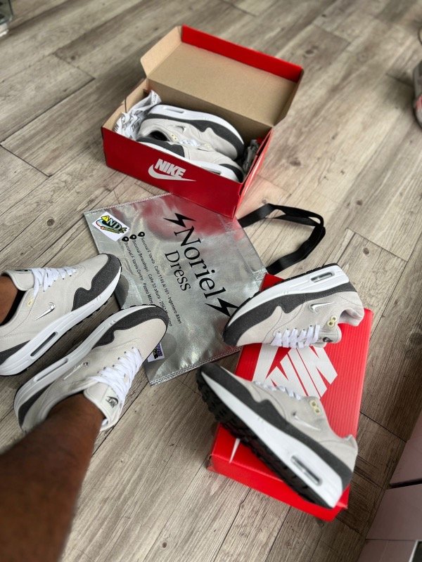 Producto - Nike Air max 1 gris pipa chica