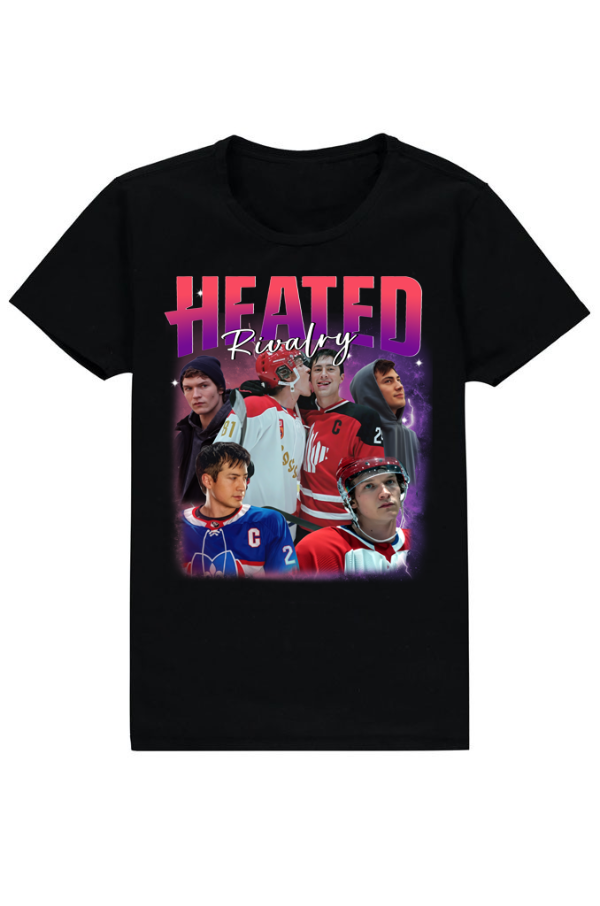 Producto - Remera Heated Rivalry Negra Collage