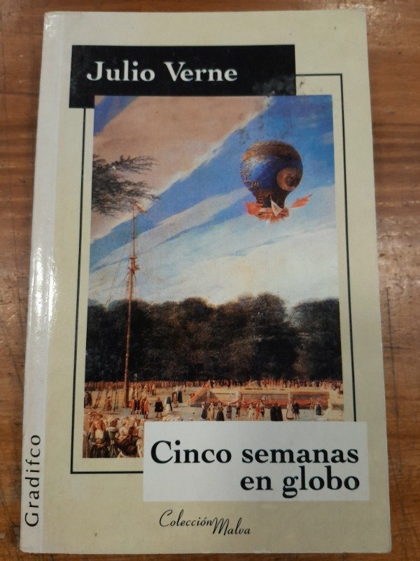 Producto - Cinco semanas en glogo - Julio Verne
