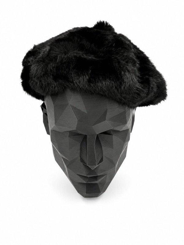 Producto - Boina piel sintética negro
