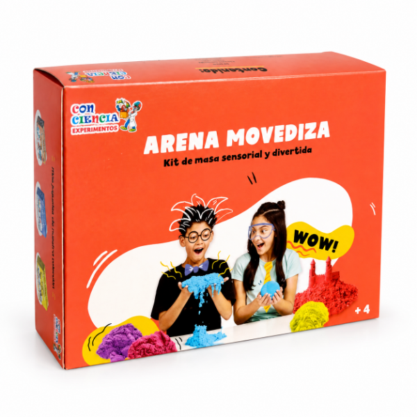 Producto - Mini Juego De Ciencia 3 Kit Arena Movediza Niños +4 Años - 0