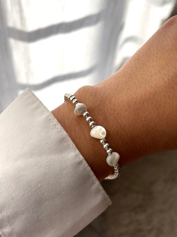 Producto - Pulsera bolitas perla irregular