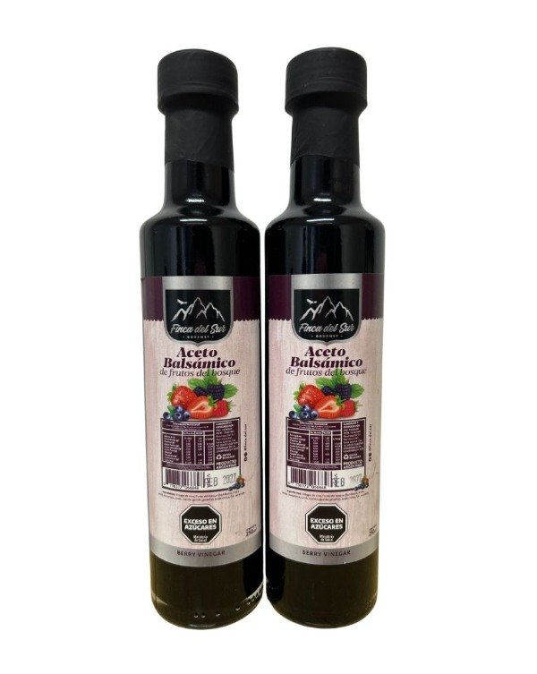 Producto - ACETO BALSAMICO DE FRUTOS ROJOS