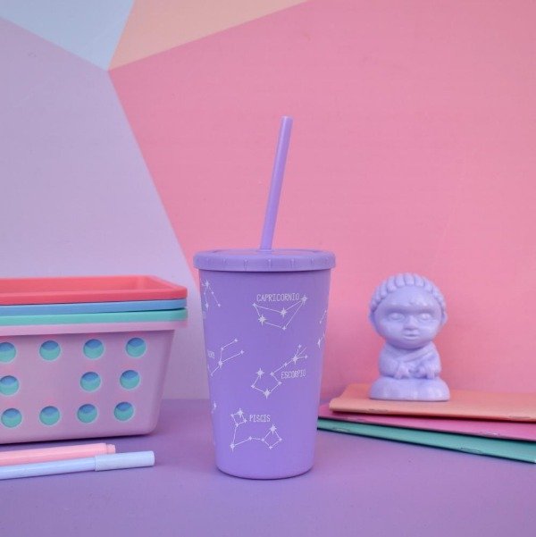 Producto - Vaso Zodiaco Lila