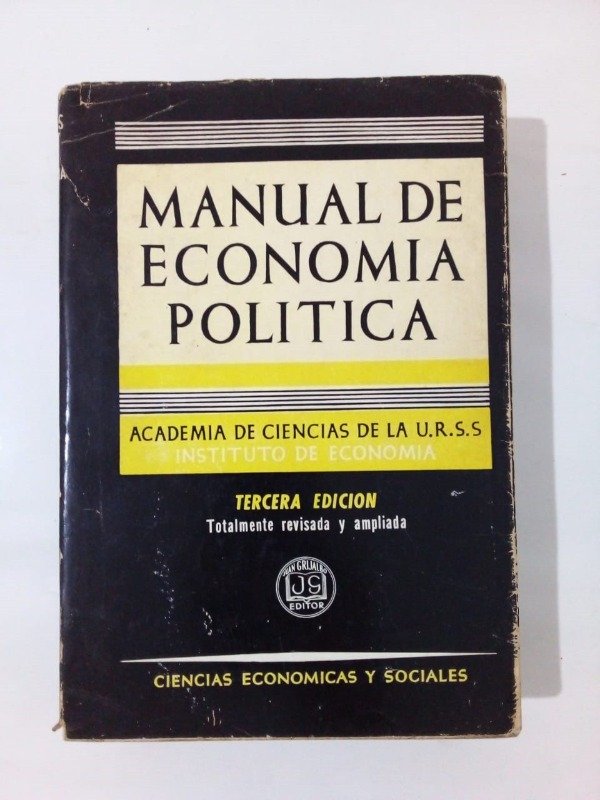 Producto - Manual de economía política - Academia de Ciencias de la URSS - Grijalbo 1960