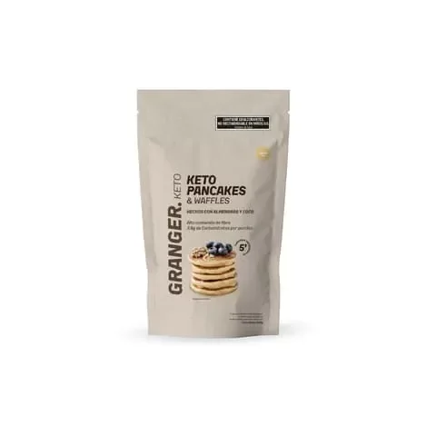 Producto - PANCAKES KETO  ALMENDRAS Y COCO SABOR VAINILLA 200 GRS GRANGER