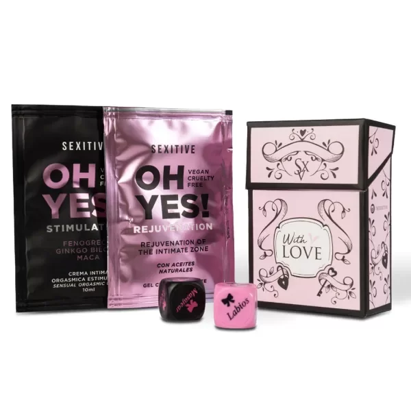 Producto - LOVE KIT POUCH + DADOS CLÁSICOS