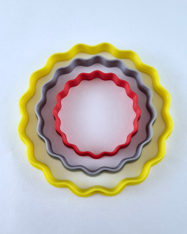 Producto - Set x3 Cortantes Ondulados