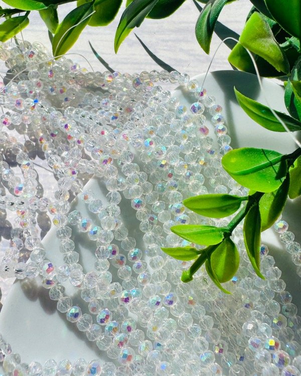 Producto - TIRA CRISTAL DE ROCA CRISTAL TORNASOL 3MM