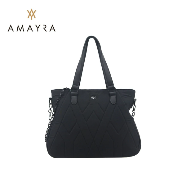 Producto - Cartera negra Amayra Matelasse