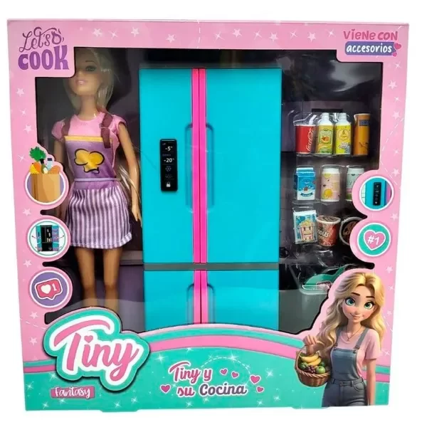 Producto - Muñeca Tiny y su Cocina - 0