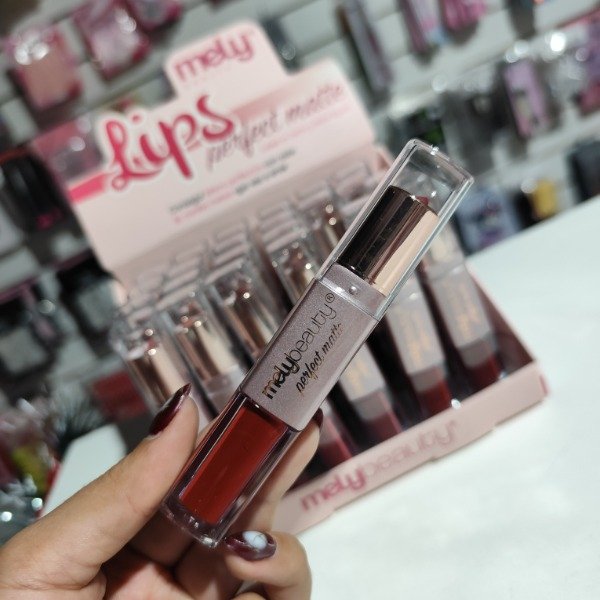 Producto - Labial doble líquido + barra Mely