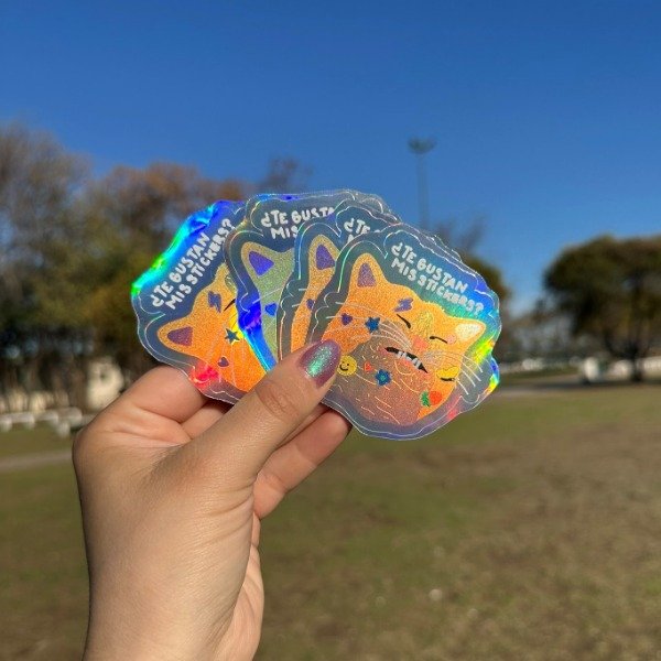 Producto - Gatito stickerfan