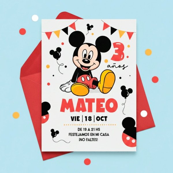 Producto - Kit temática  "Mickey"