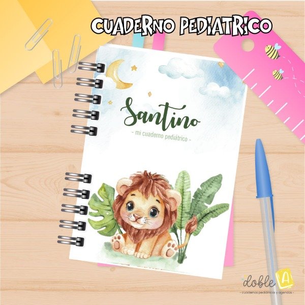 Producto - Cuaderno Pediatrico + Vacunas Leoncito 3