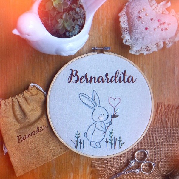 Producto - BIENVENIDO BEBÉ  - MODELO CONEJA