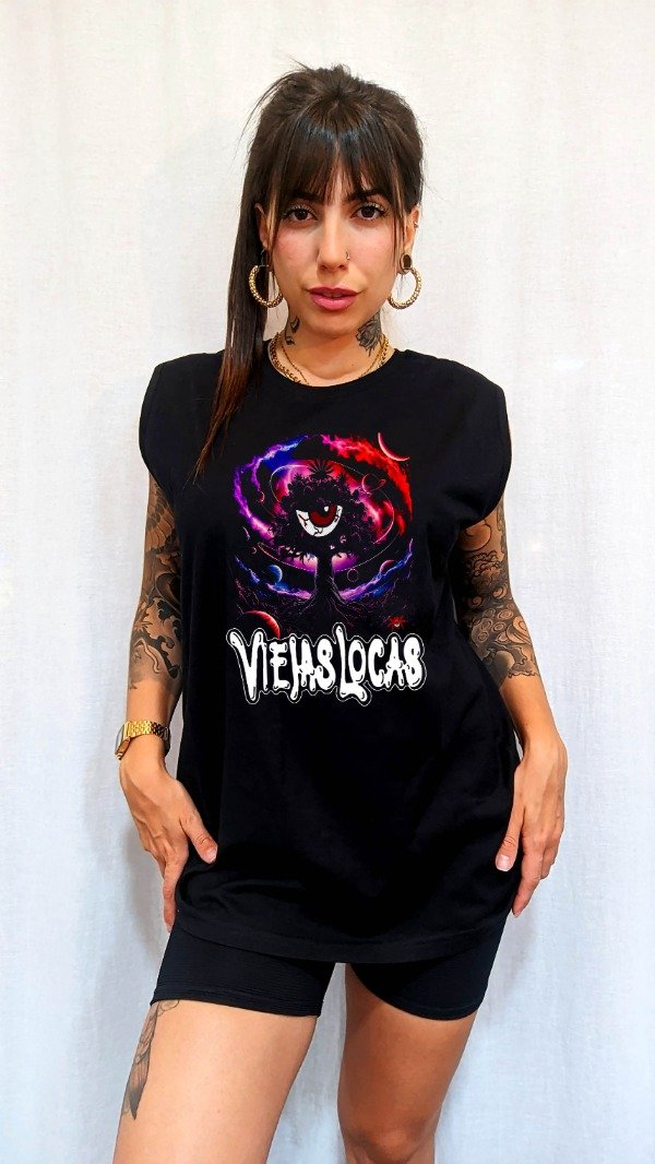Producto - MUSCULOSA MUJER VIEJAS LOCAS ARBOL DE LA VIDA