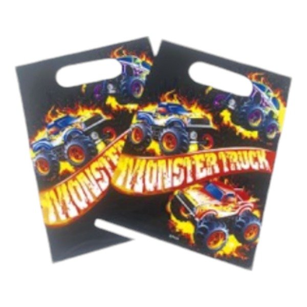 Producto - bolsa hotwheel MONSTER TRUCK x 6 un