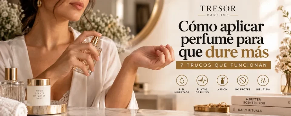 Cómo aplicar perfume para que dure más: 7 trucos que funcionan — portada de TresorParfums